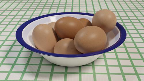 A Bowl of Eggs (procedural texture) preview image